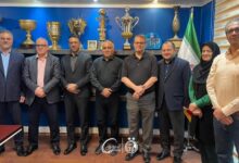 بازدید حسین زاده از با شگاه استقلال